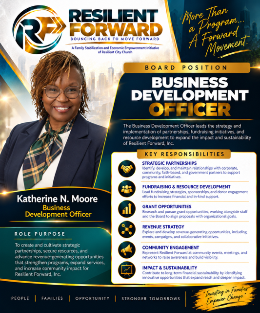 Katherine N. Moore — Business Development Officer poster